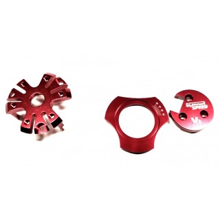 Red - Aluminum Set of 3 Pieces for All V3 Motors